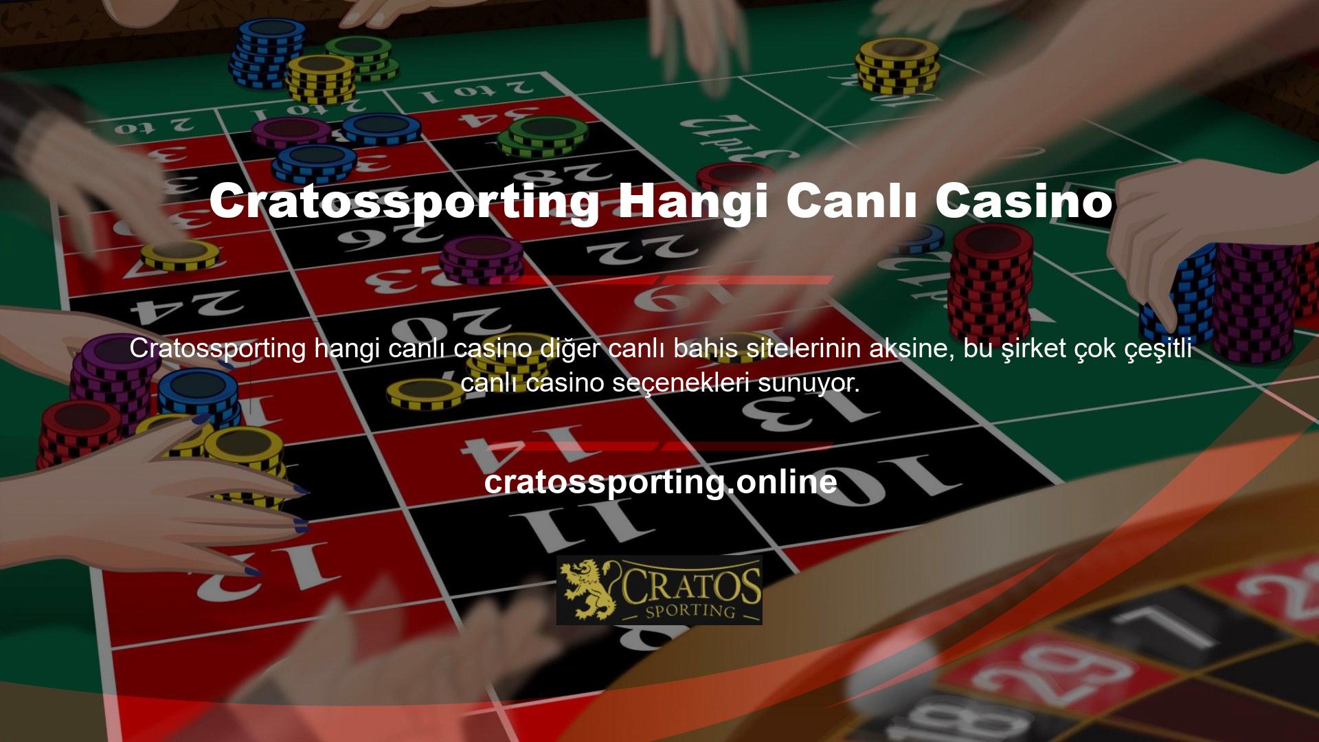 Canlı casino alternatifleri, oyun sağlayıcısına bağlı olarak farklı lobilerde oynanabilmektedir